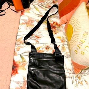 Margot leather crossbody bag